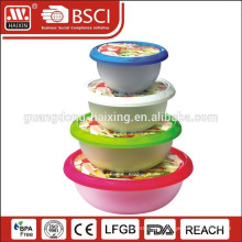 3 in 1 Colorful Plastic Food Container